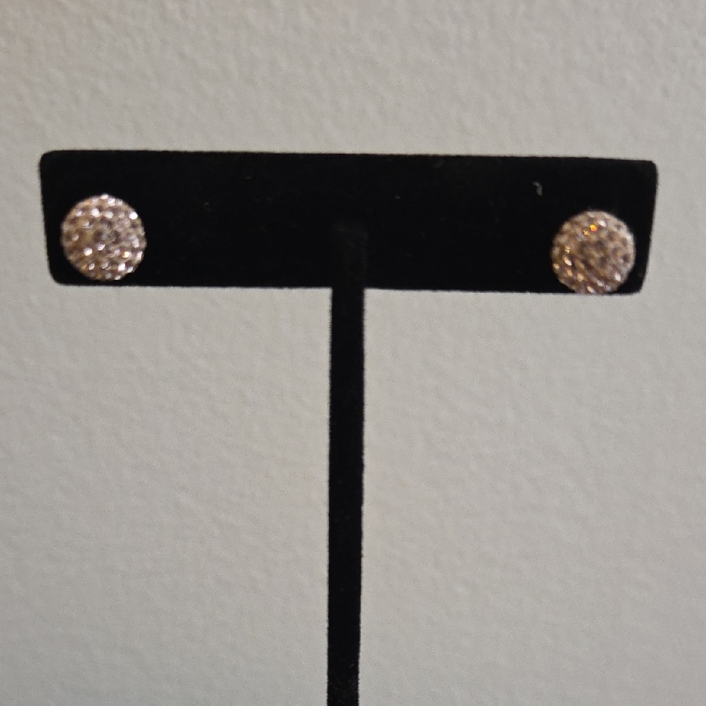 Elegant Silver Stud Earrings